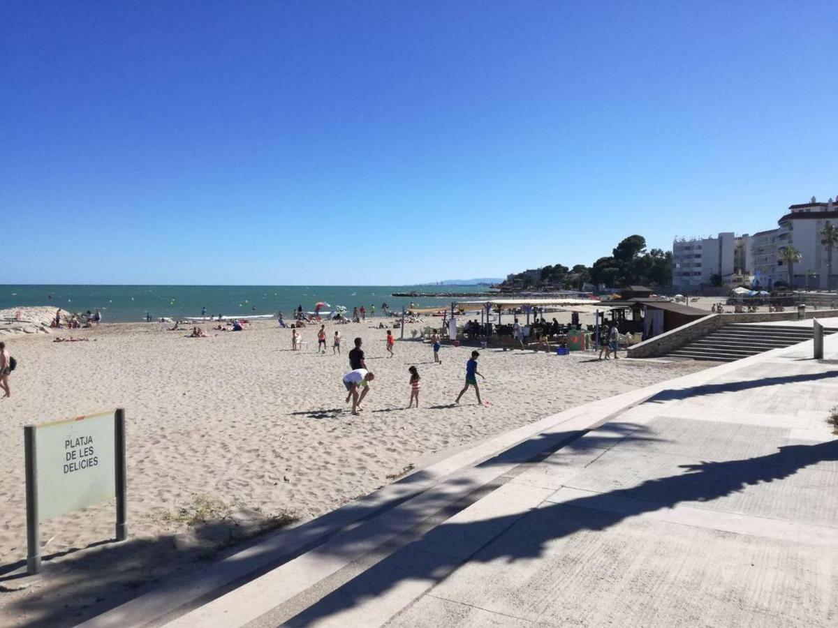 Primera Linea De Mar Con Piscina En Ebrehogar Sant Carlos de la Ràpita Eksteriør billede