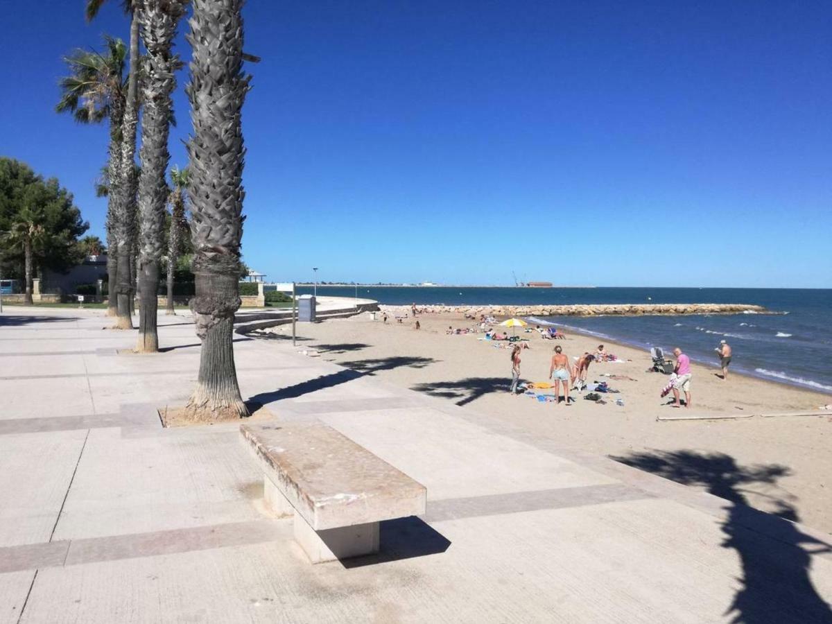 Primera Linea De Mar Con Piscina En Ebrehogar Sant Carlos de la Ràpita Eksteriør billede